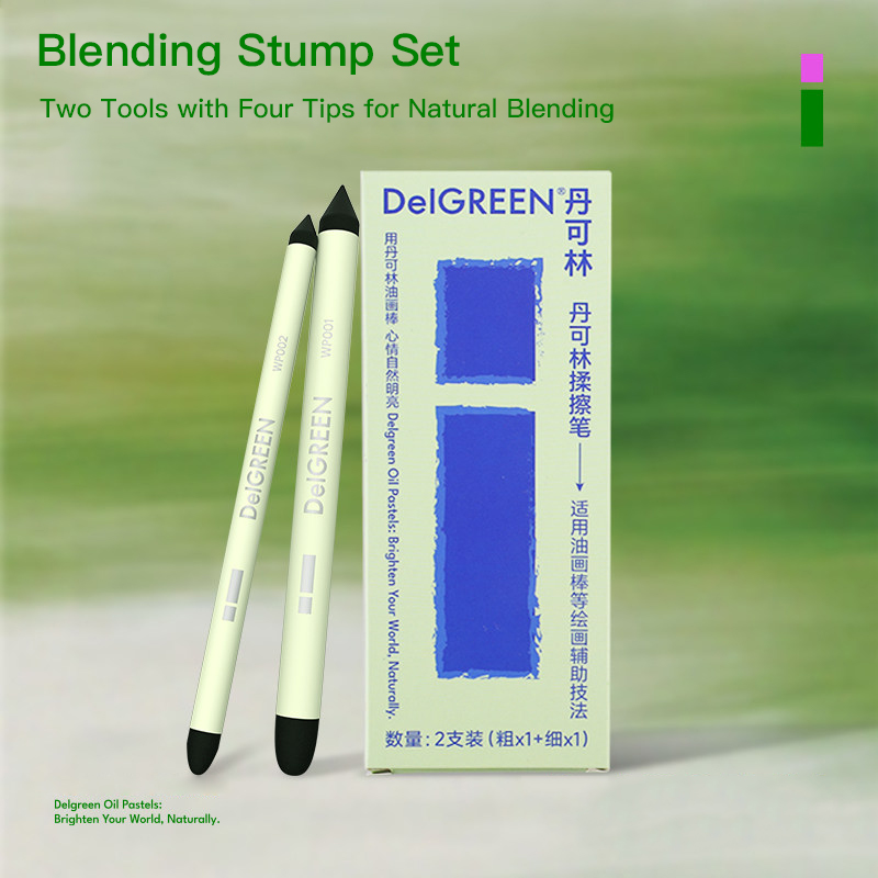 Detailing Brush Set - Cotton Blending Sponge Brush Pens Set