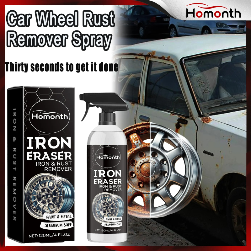 Wheel Cleaner Alloy - Car Wheel Rust Remover Spray Effective