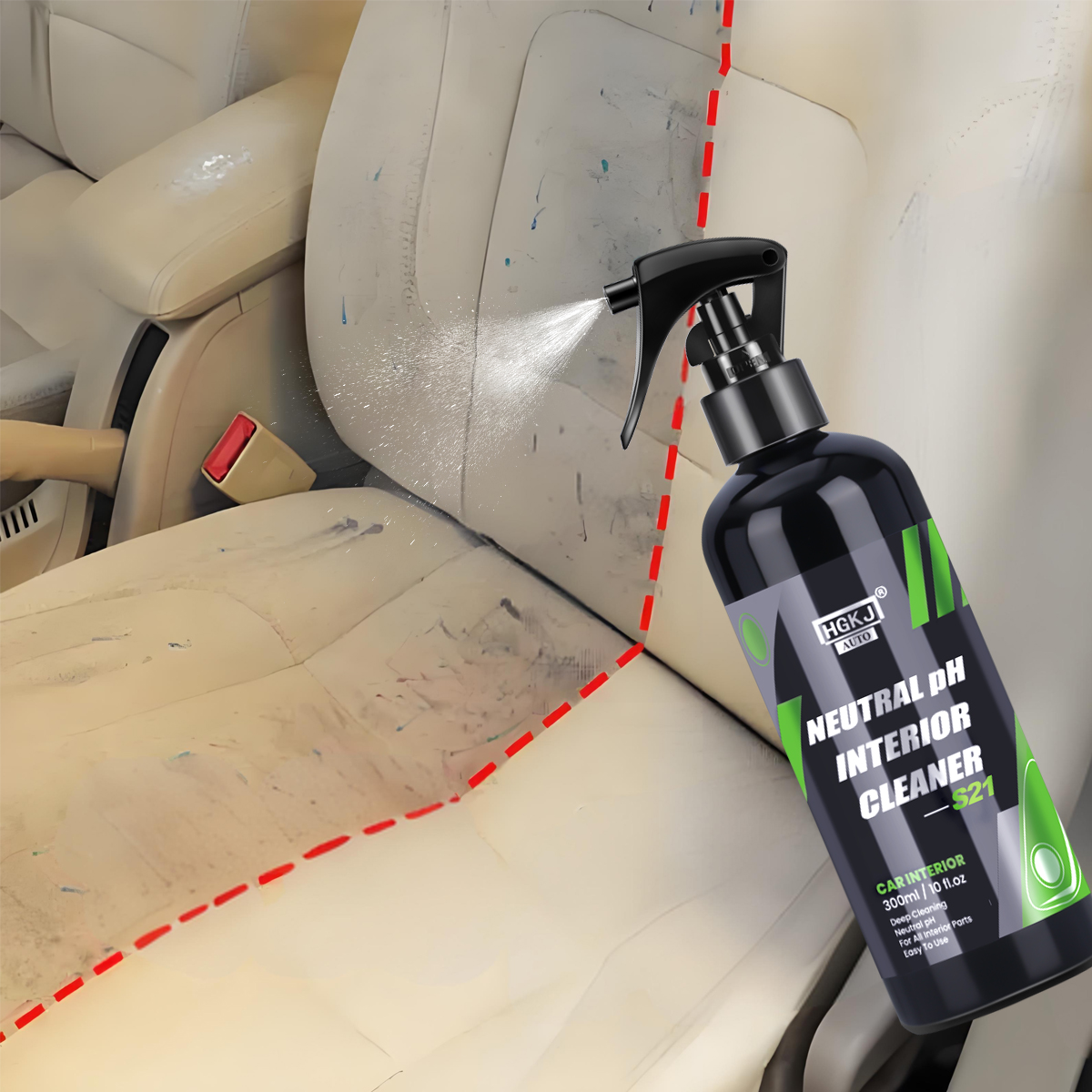 Car Interior Cleaner Agent Cei – обзор и цена Seat Cleaner Fabric