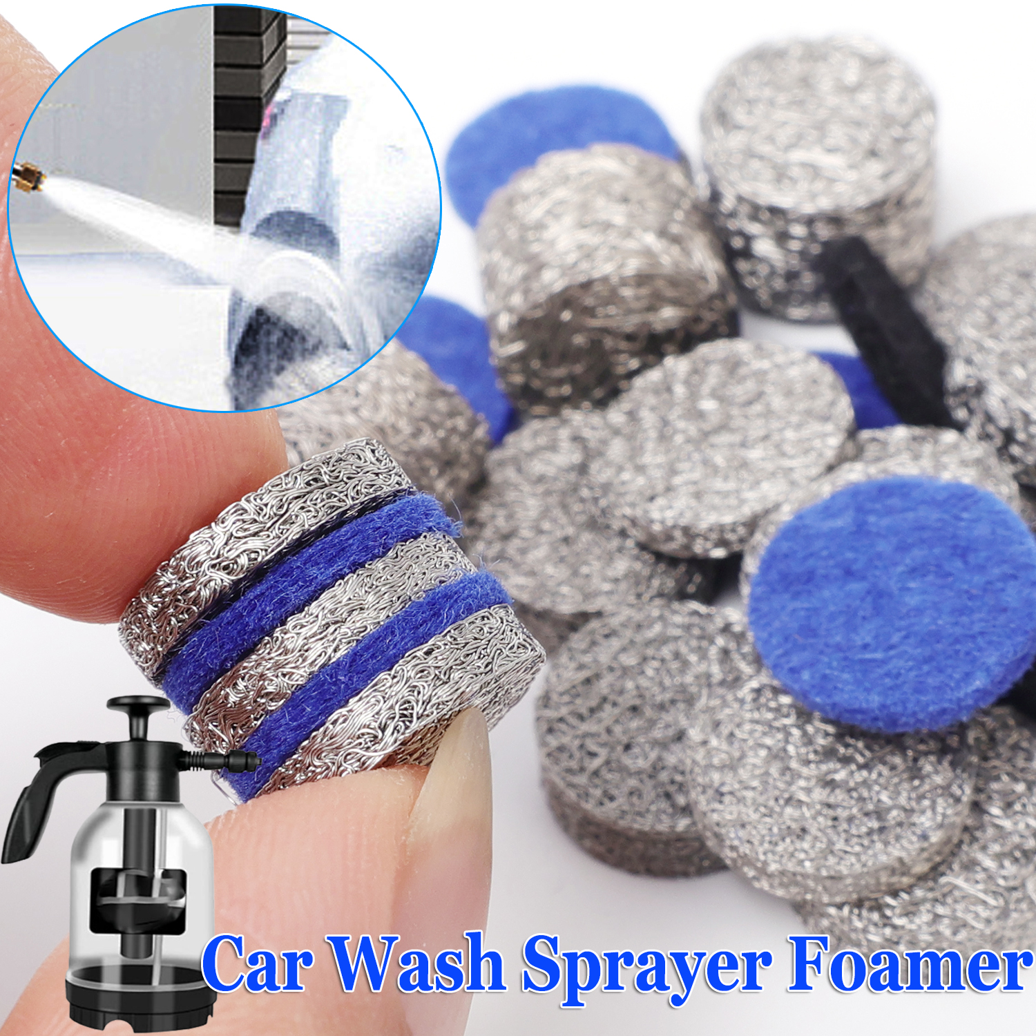 1/2/5pcs Foam Gun Nozzle Orifi – обзор и цена Pressure Washer Foam Gun