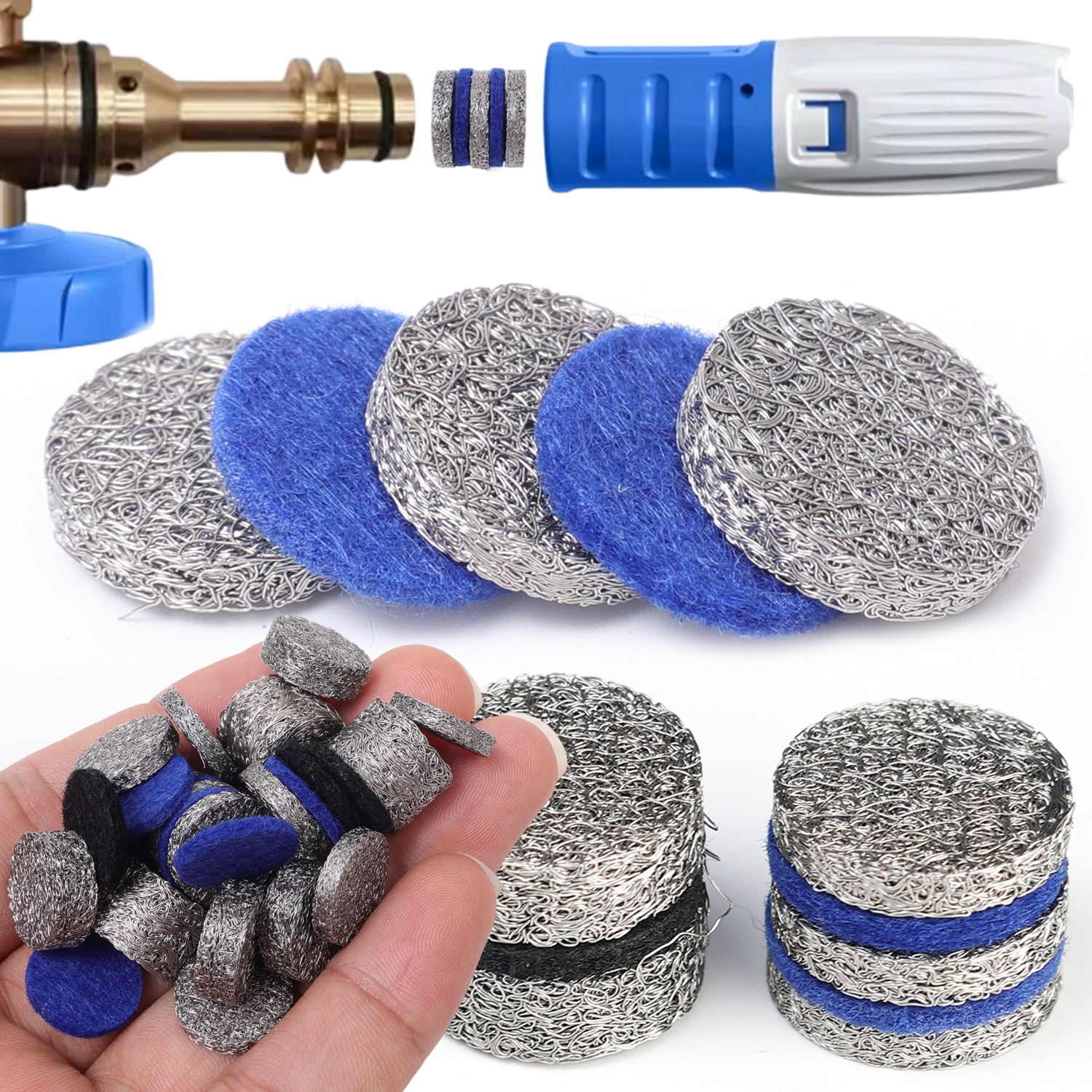 1/2/5pcs Foam Gun Nozzle Orifi – обзор и цена Pressure Washer Foam Gun