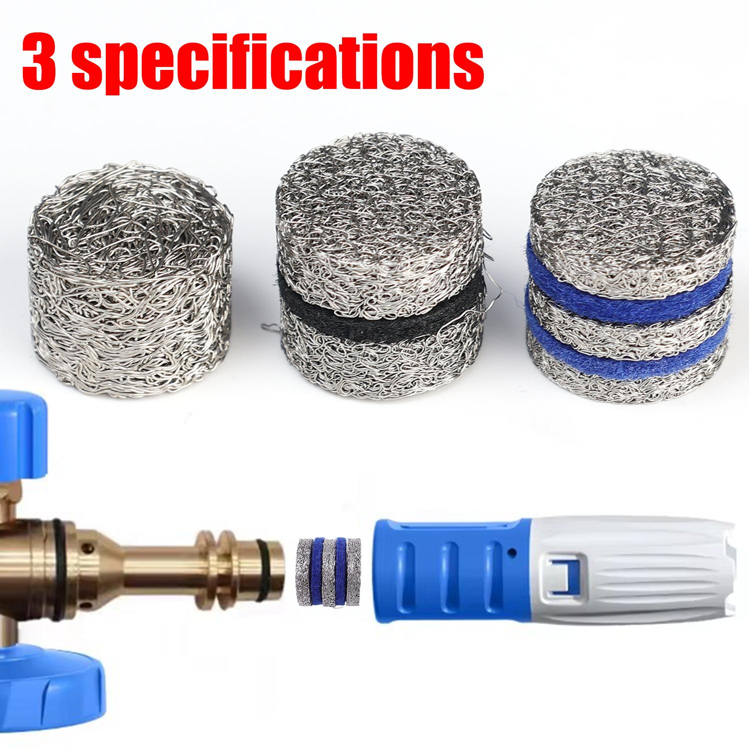 1/2/5pcs Foam Gun Nozzle Orifi – обзор и цена Pressure Washer Foam Gun