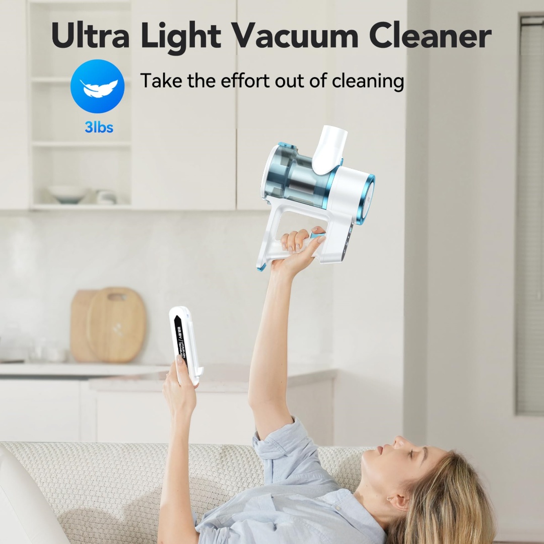 Blossom QCVC01 Wireless Vacuum – обзор и цена Car Cleaning Brush