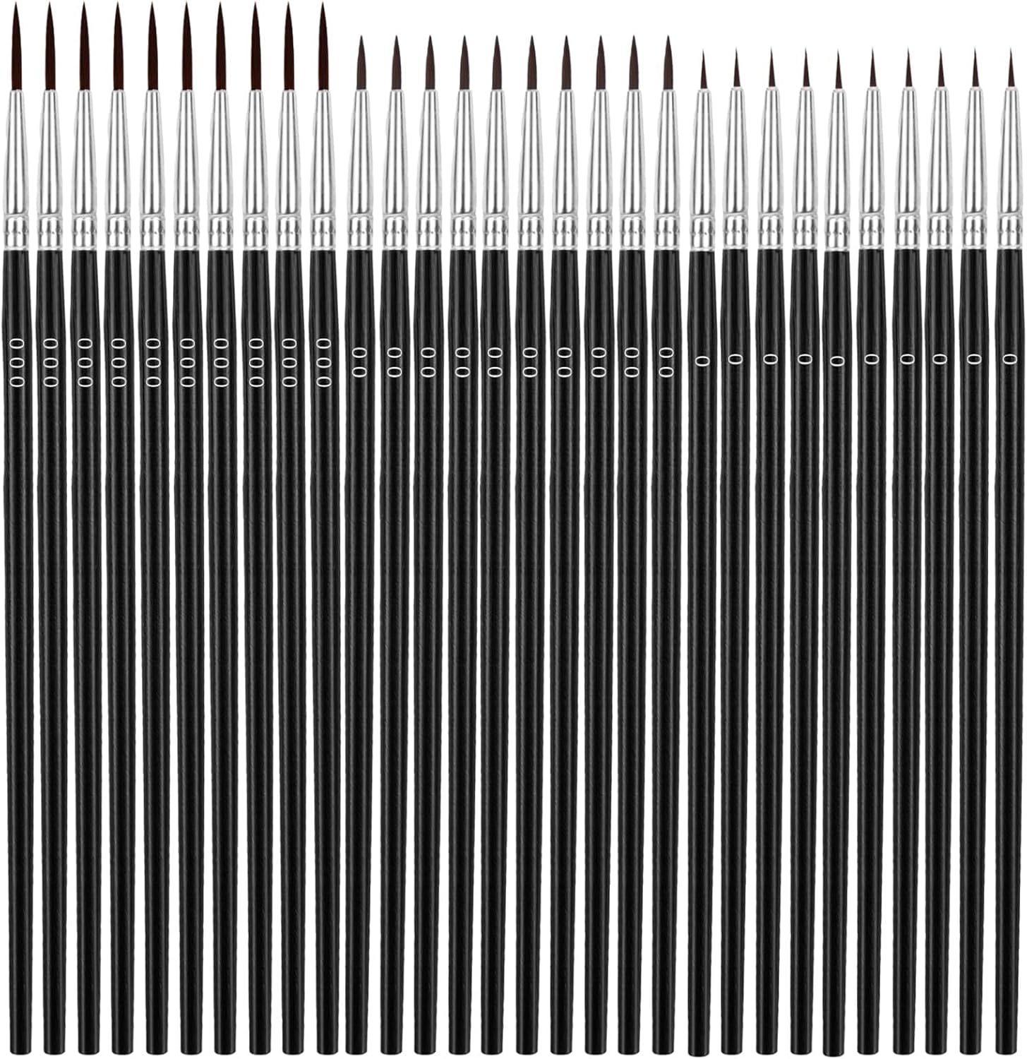 30 Pcs Fine Detail Paint Brush – обзор и цена Detailing Brush Set