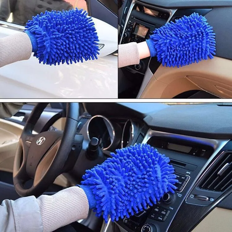 1-2Pcs Blue Microfiber Chenill – обзор и цена Microfiber Towel Detailing