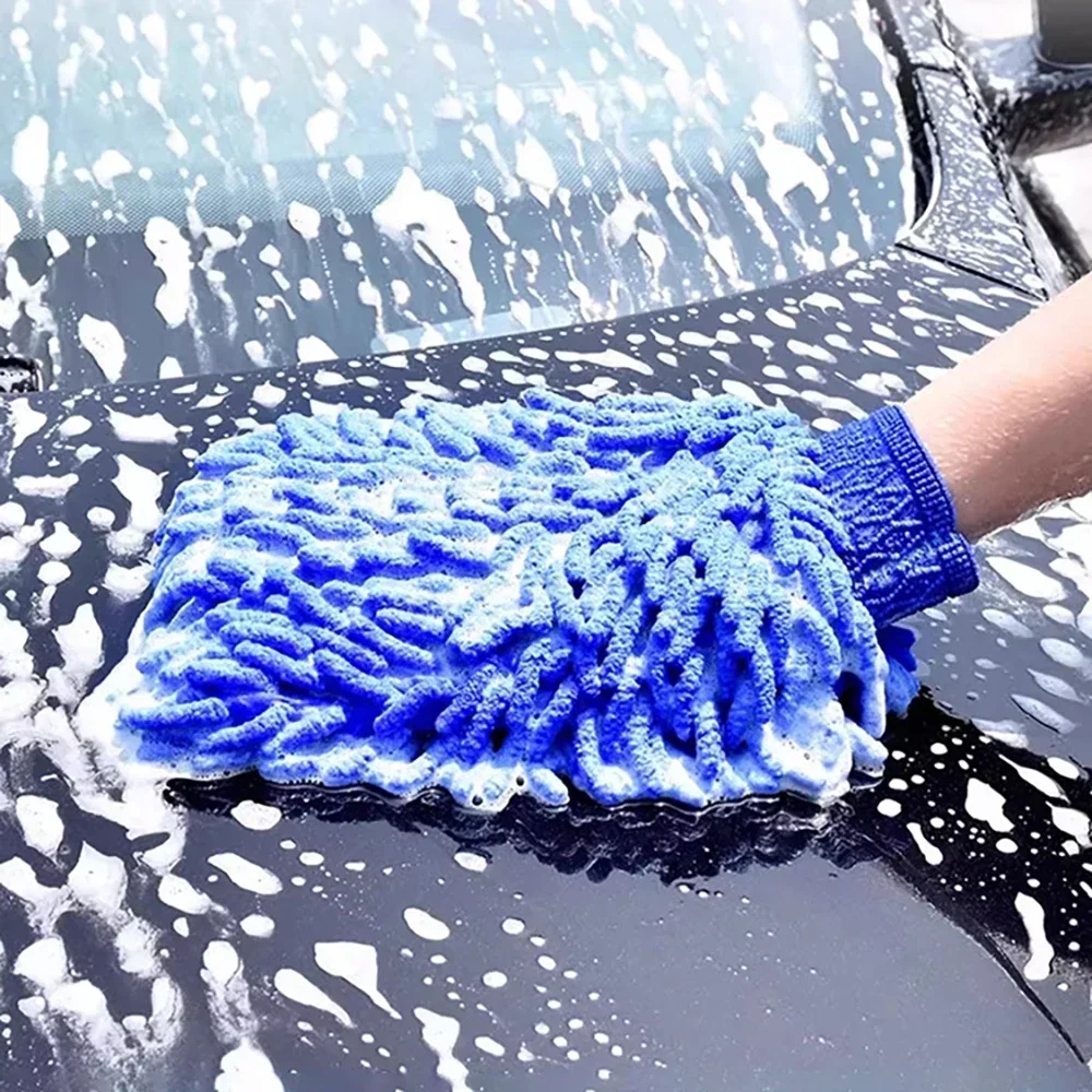 1-2Pcs Blue Microfiber Chenill – обзор и цена Microfiber Towel Detailing