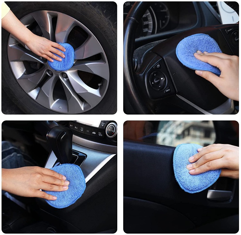 10Pcs Car Detailing Applicator – обзор и цена Wax Applicator Pad