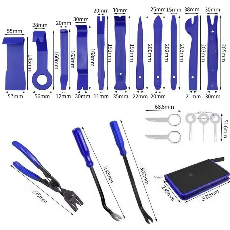 New Car Hand Tool Set Car Disa – обзор и цена Trim Restorer Plastic