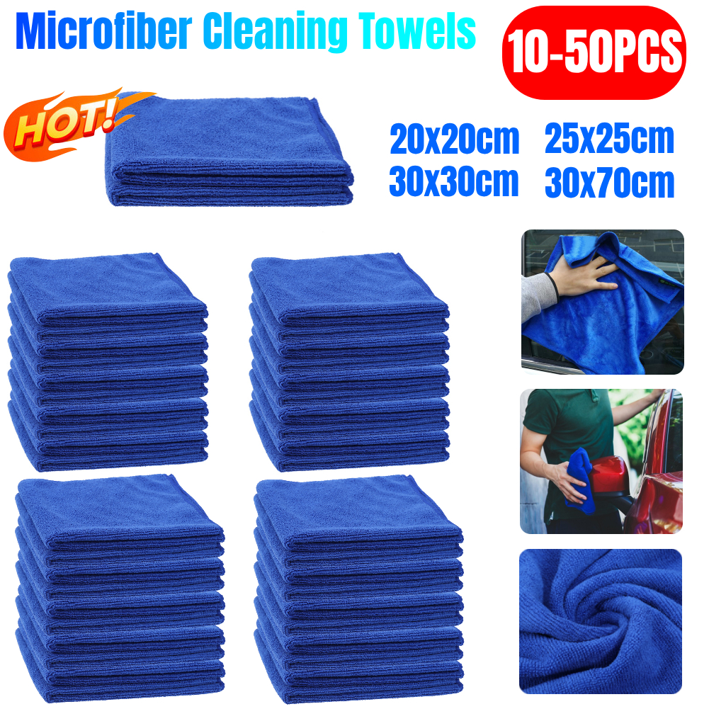 10-50PCS Microfiber Cleaning T – обзор и цена Microfiber Towel Detailing