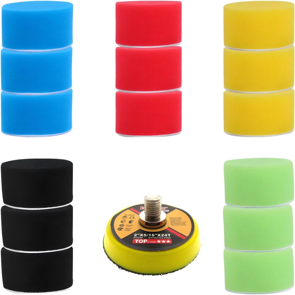 2Inch 50MM Car Doam Polishing  – обзор и цена Polish Pad Set Buffer