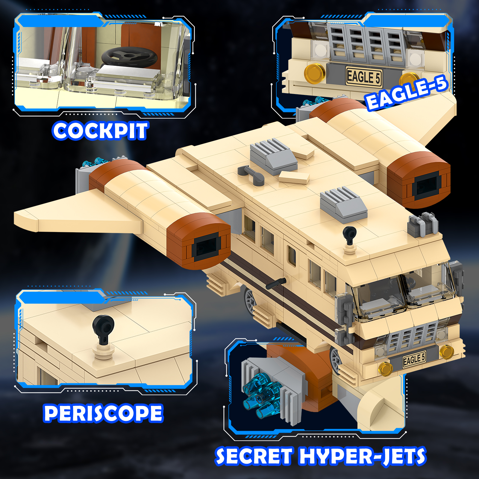 Space Balls Eagle 5 Building B – обзор и цена Interior Detailing Kit