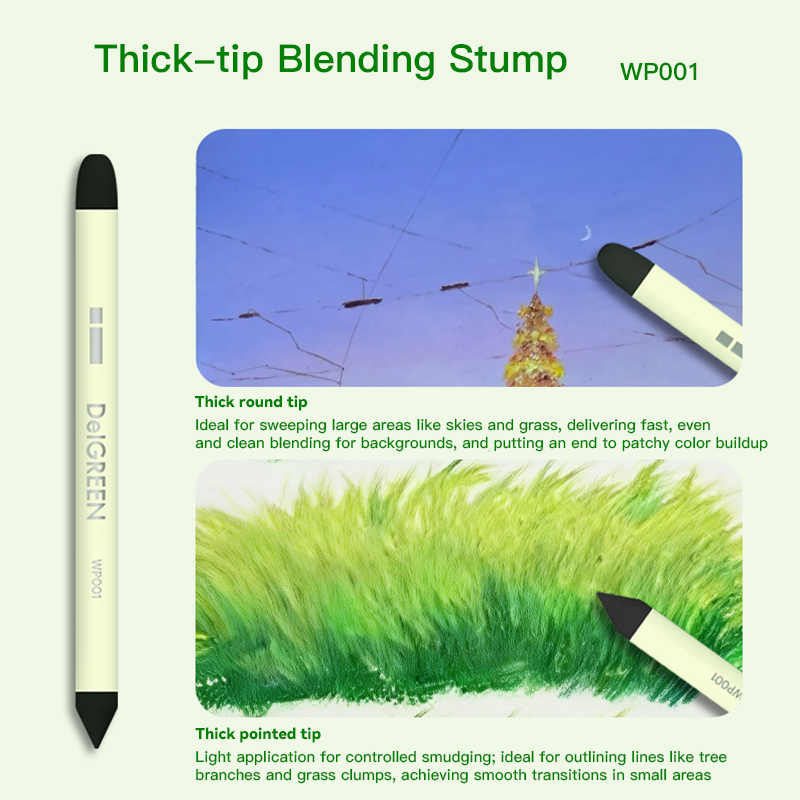 Cotton Blending Sponge Brush P – обзор и цена Detailing Brush Set