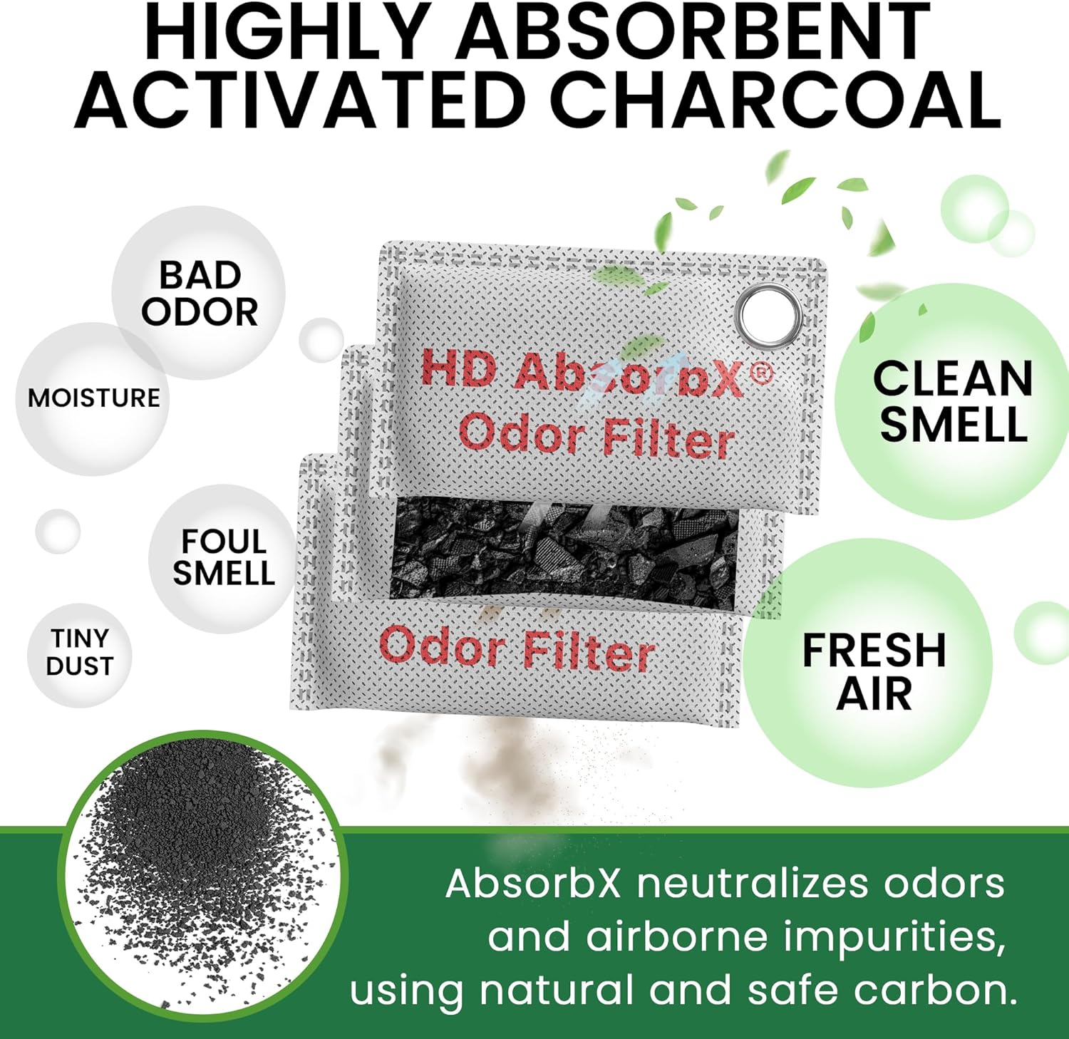 Activated Charcoal Air Purifyi – обзор и цена Odor Eliminator Car