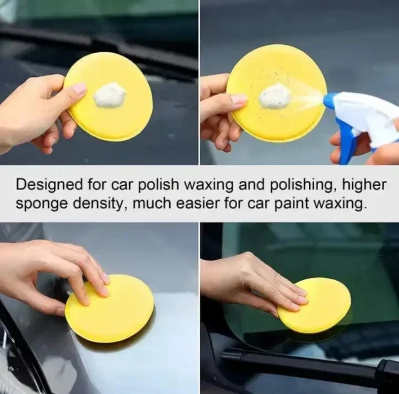 6PCS Car Care Foam Wax Applica – обзор и цена Wax Applicator Pad