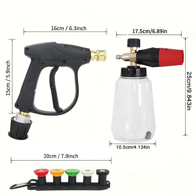 Karcher Compatible Snow Foam L – обзор и цена Pressure Washer Foam Gun