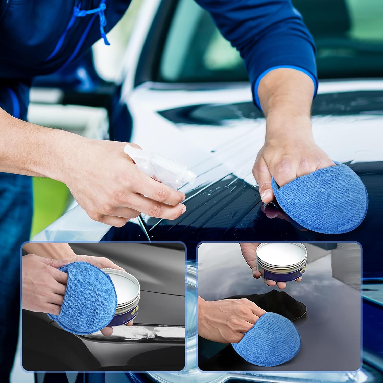 Auto Cleaning Sponge Brush Wax – обзор и цена Wax Applicator Pad