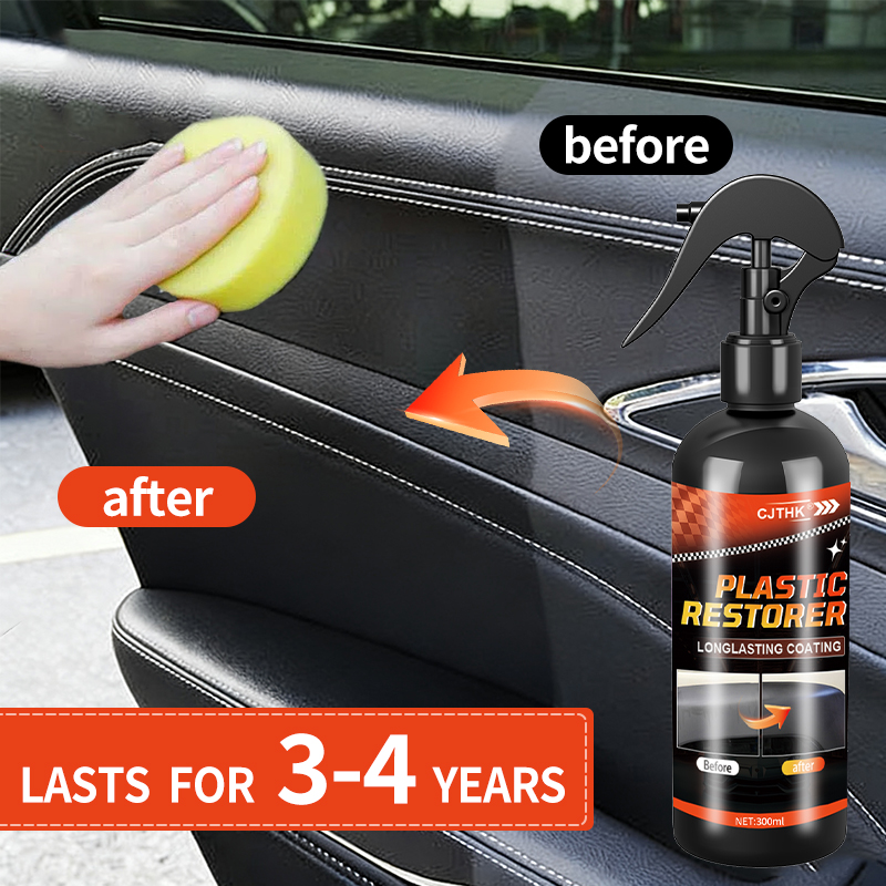 Car Plastic Restorer Back To B – обзор и цена Leather Cleaner Interior