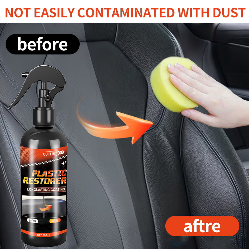 Car Plastic Restorer Back To B – обзор и цена Leather Cleaner Interior