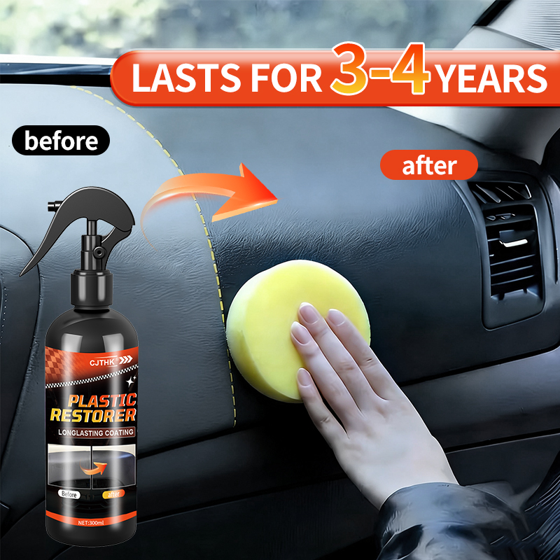 Car Plastic Restorer Back To B – обзор и цена Leather Cleaner Interior
