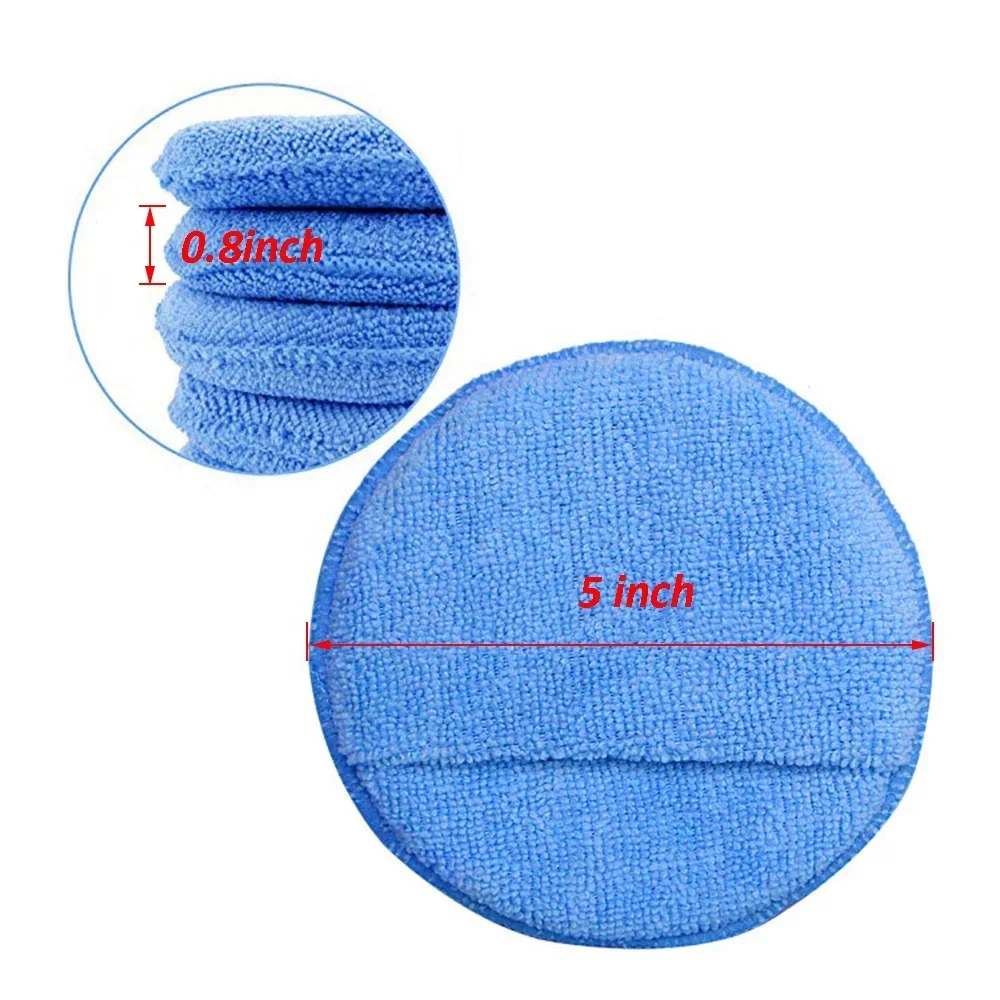 10Pcs Car Detailing Applicator – обзор и цена Wax Applicator Pad
