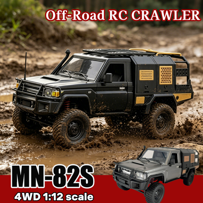 New MN82S MN82T RC Crawler 1/1 – обзор и цена Dirt Brush Interior