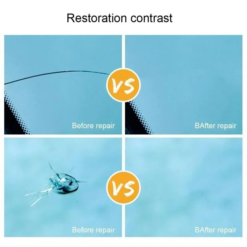 DIY Car Windshield Cracked Rep – обзор и цена Glass Cleaner Streak
