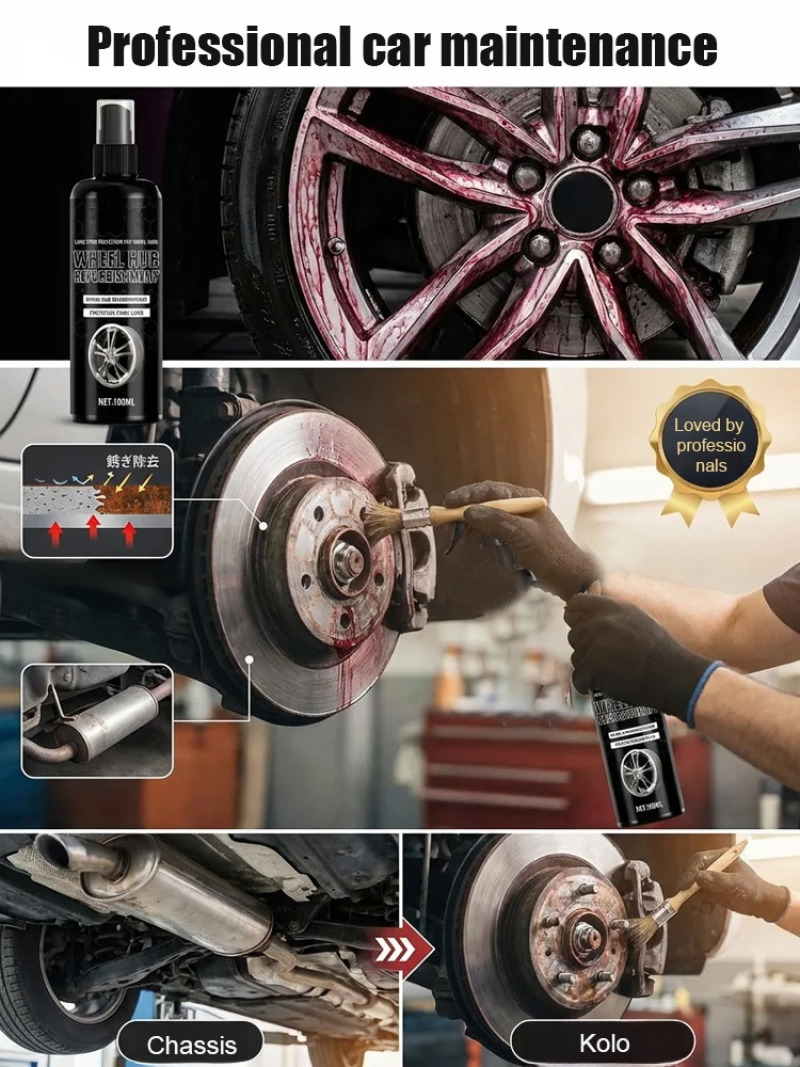 Alloy Wheel Rust Remover Paint – обзор и цена Wheel Cleaner Alloy