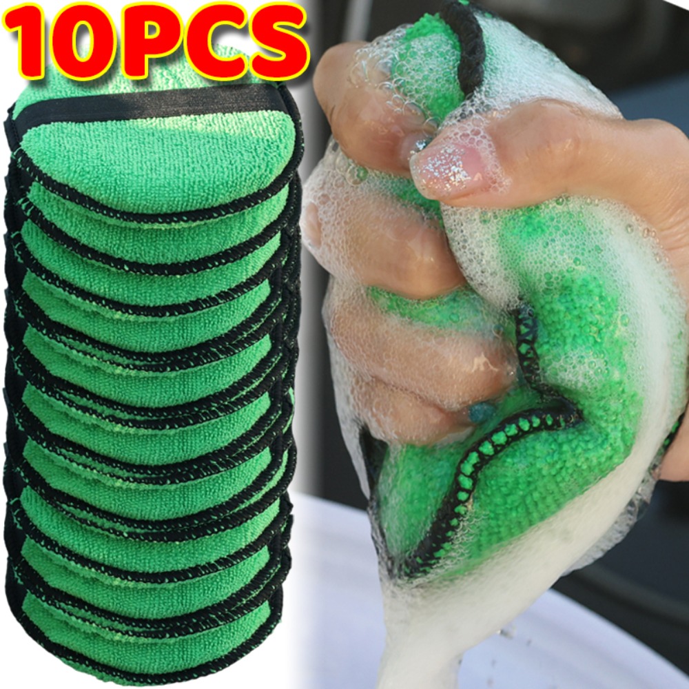 10/5PCS Microfiber Wax Applica – обзор и цена Wax Applicator Pad