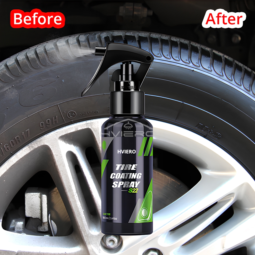 Tyre Gloss HVIERO S22 Tire Coa – обзор и цена Tire Shine Spray Sealant