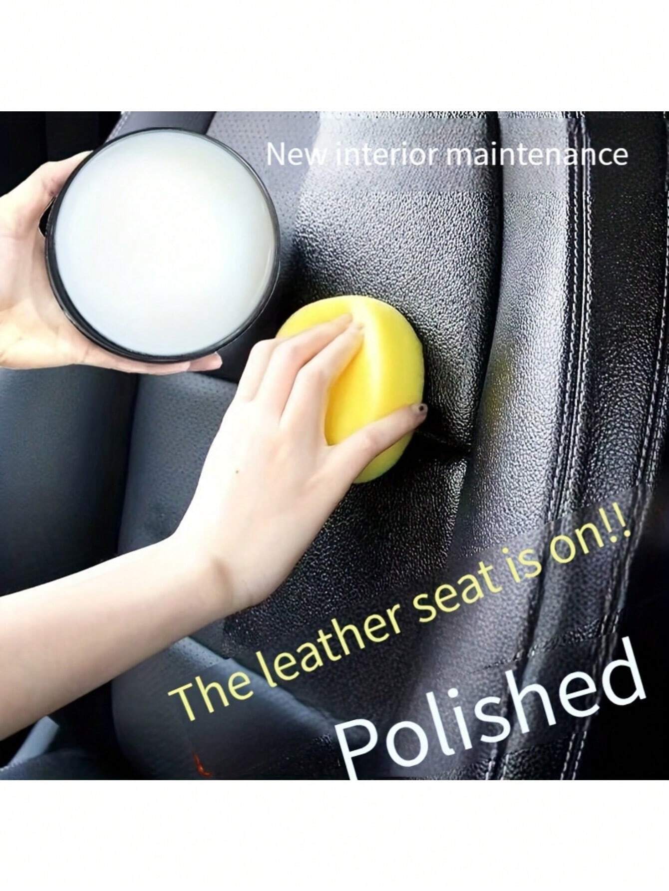 Leather Care Cream for Car Int – обзор и цена Leather Cleaner Interior