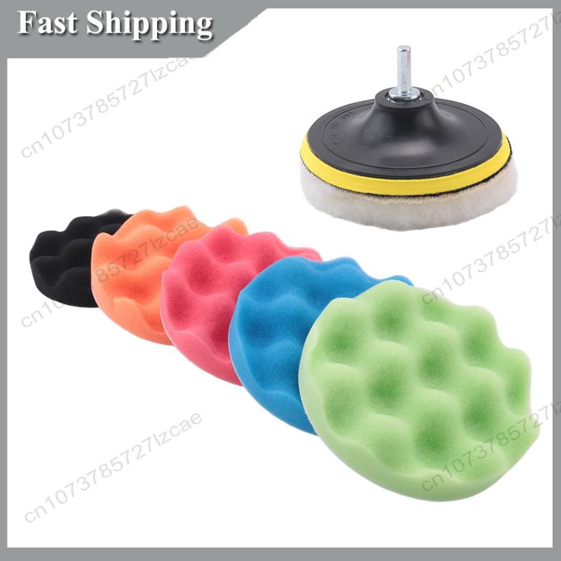 -A99Z 8Pcs/Set Car Sponge Poli – обзор и цена Polish Pad Set Buffer