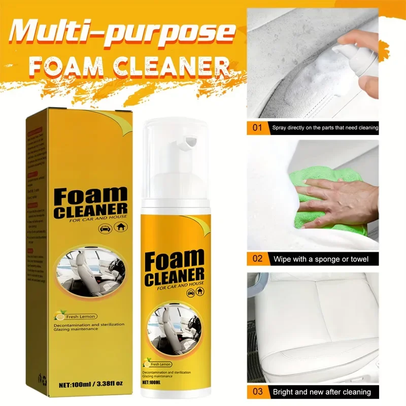 Multi functional foam cleaner  – обзор и цена Leather Cleaner Interior