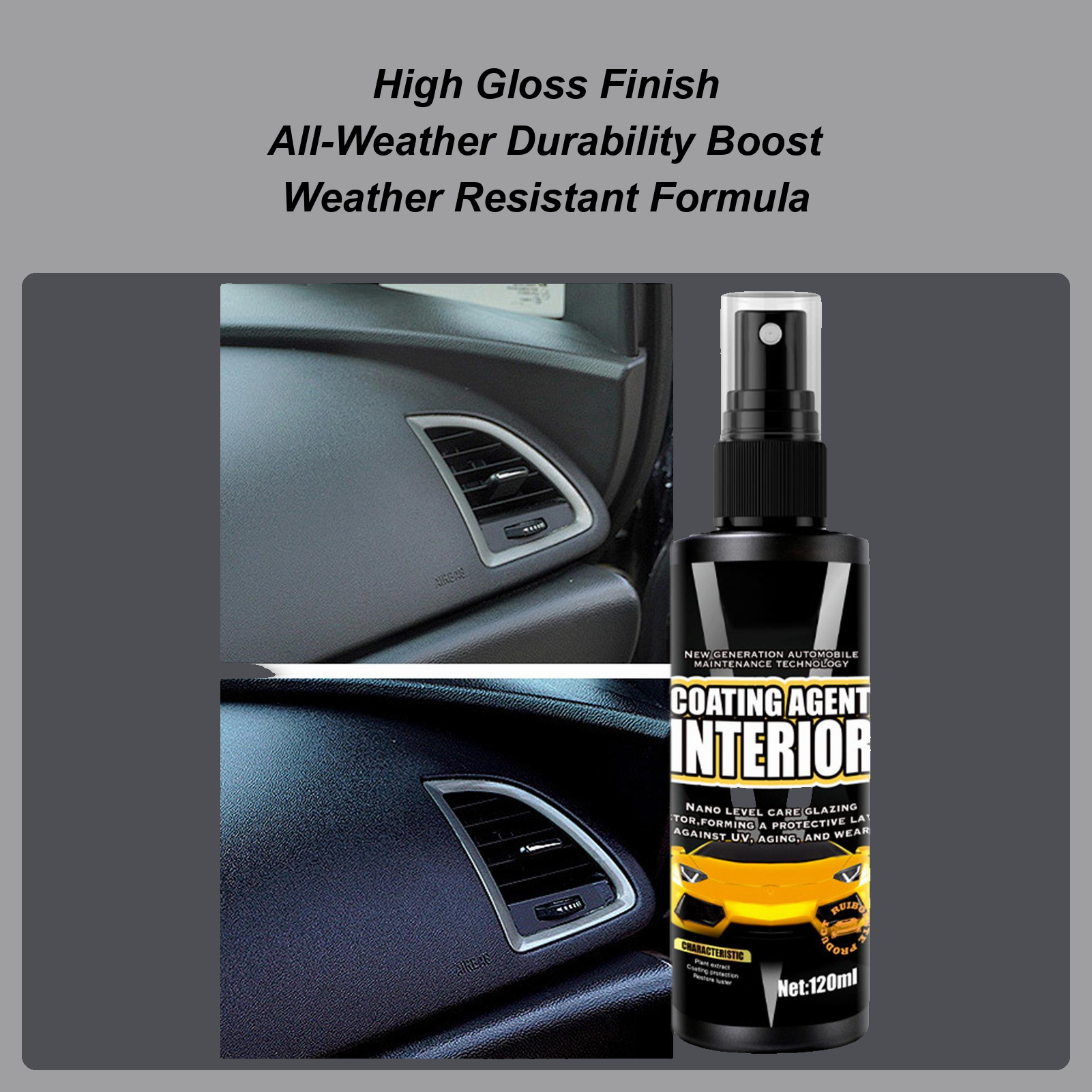 Interior Detailer Spray 120ml  – обзор и цена Seat Cleaner Fabric