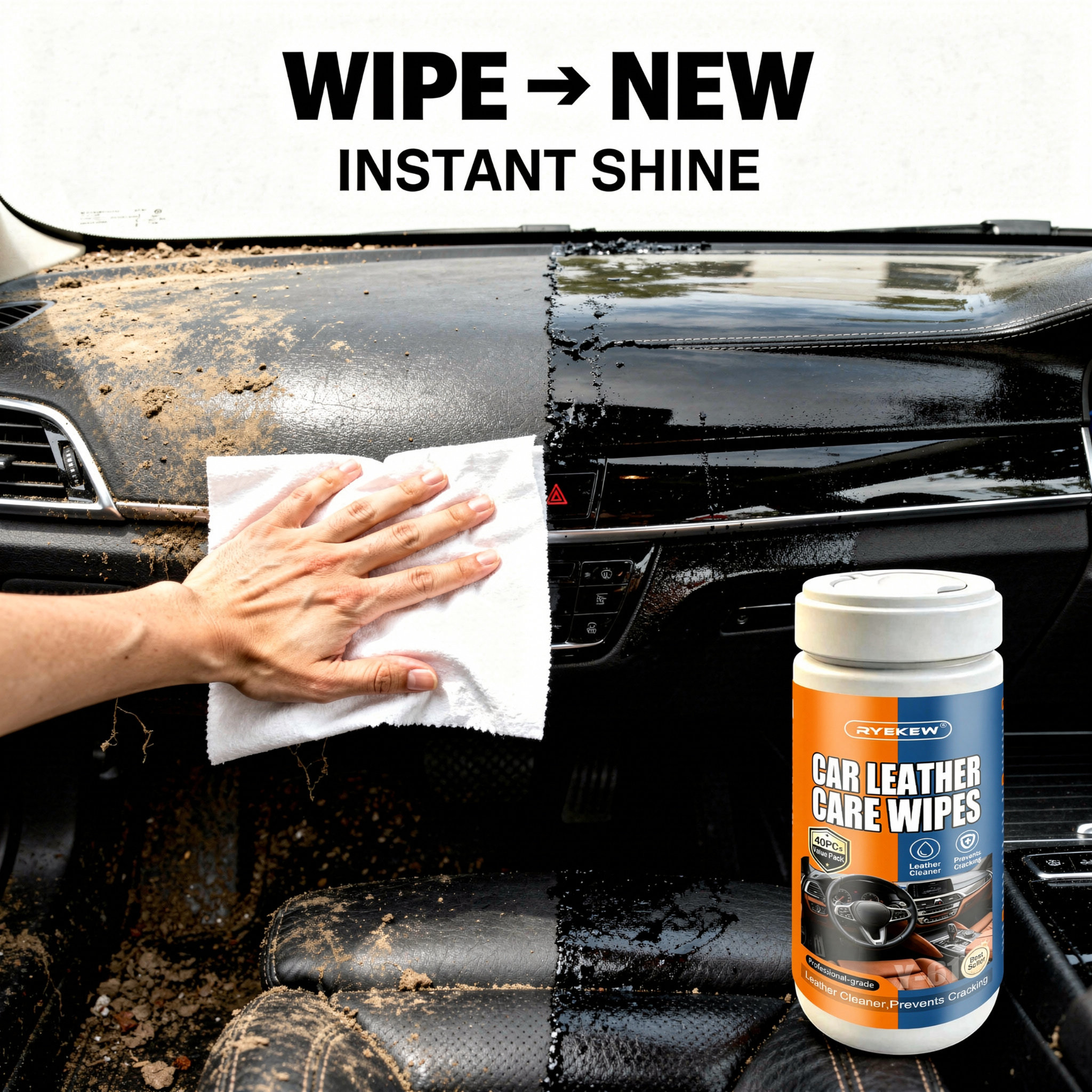Car Plastic Trim Wipes, Quick  – обзор и цена Trim Restorer Plastic