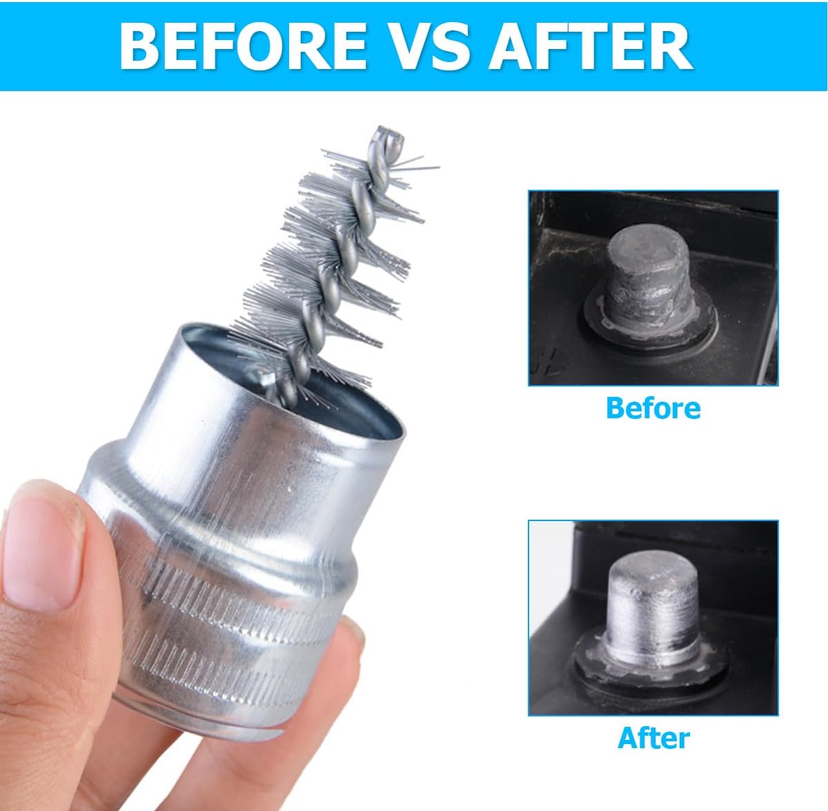 2PCS Car Battery Terminal Clea – обзор и цена Car Cleaning Brush