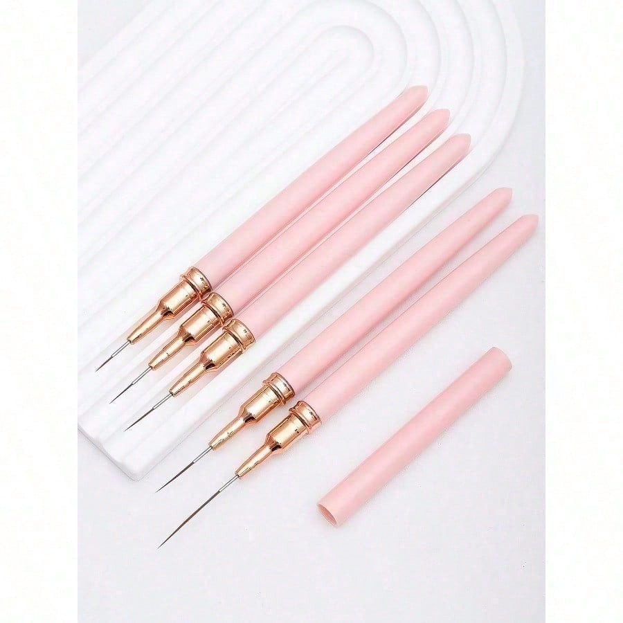 5Pcs Nail Liner Brush Set, Pai – обзор и цена Detailing Brush Set