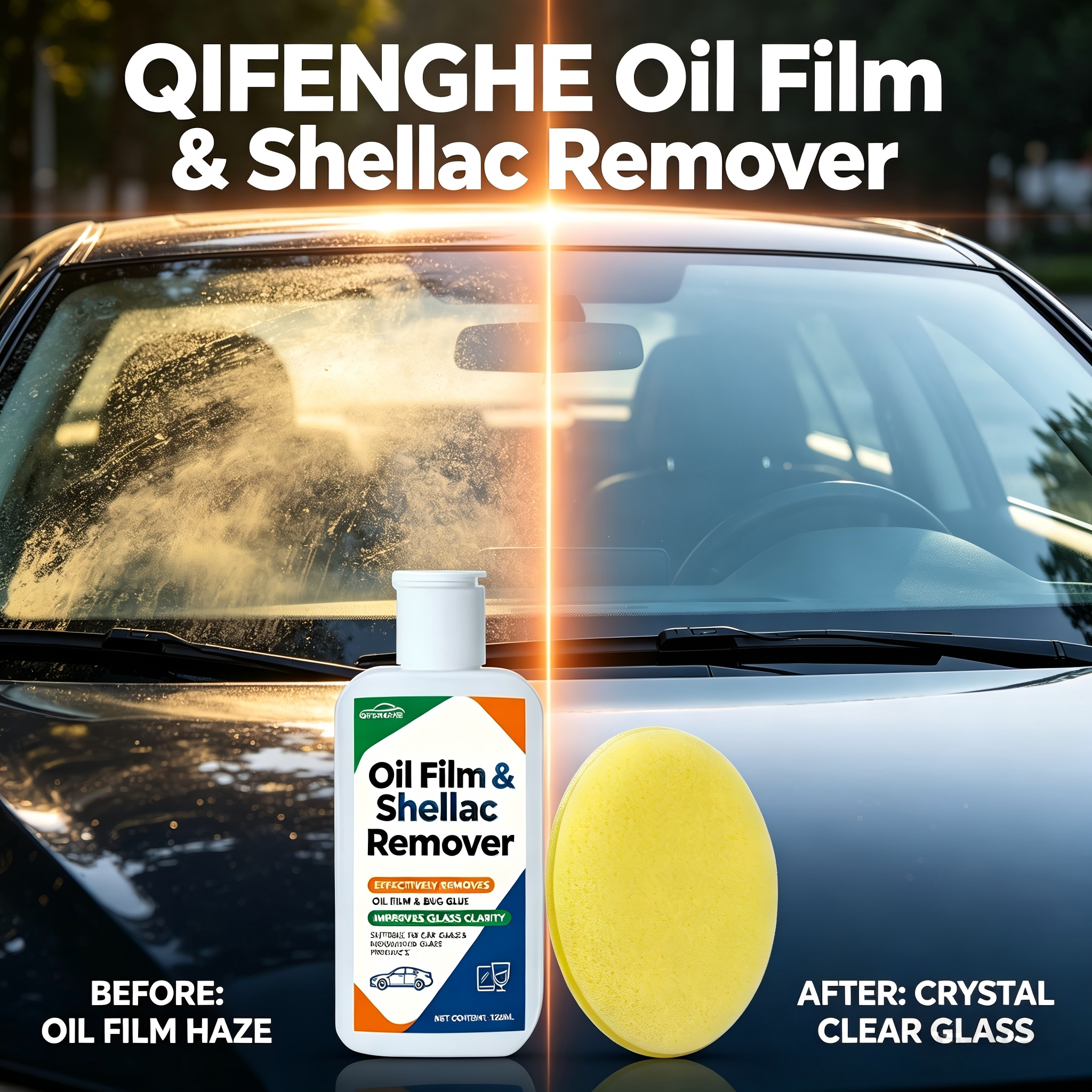 120ML Car Windshield Oil Film  – обзор и цена Glass Cleaner Streak