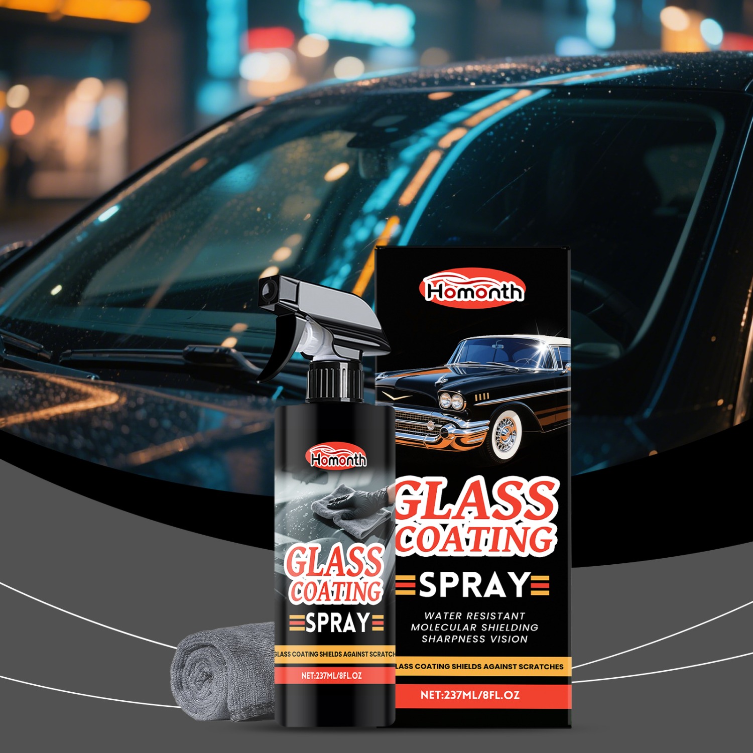 Car Glass Cleaner & Anti-Fog S – обзор и цена Glass Cleaner Streak