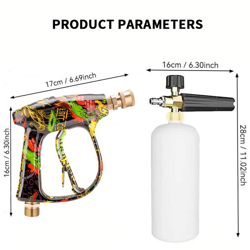 Compact Foam Cannon Pressure W – обзор и цена Pressure Washer Foam Gun