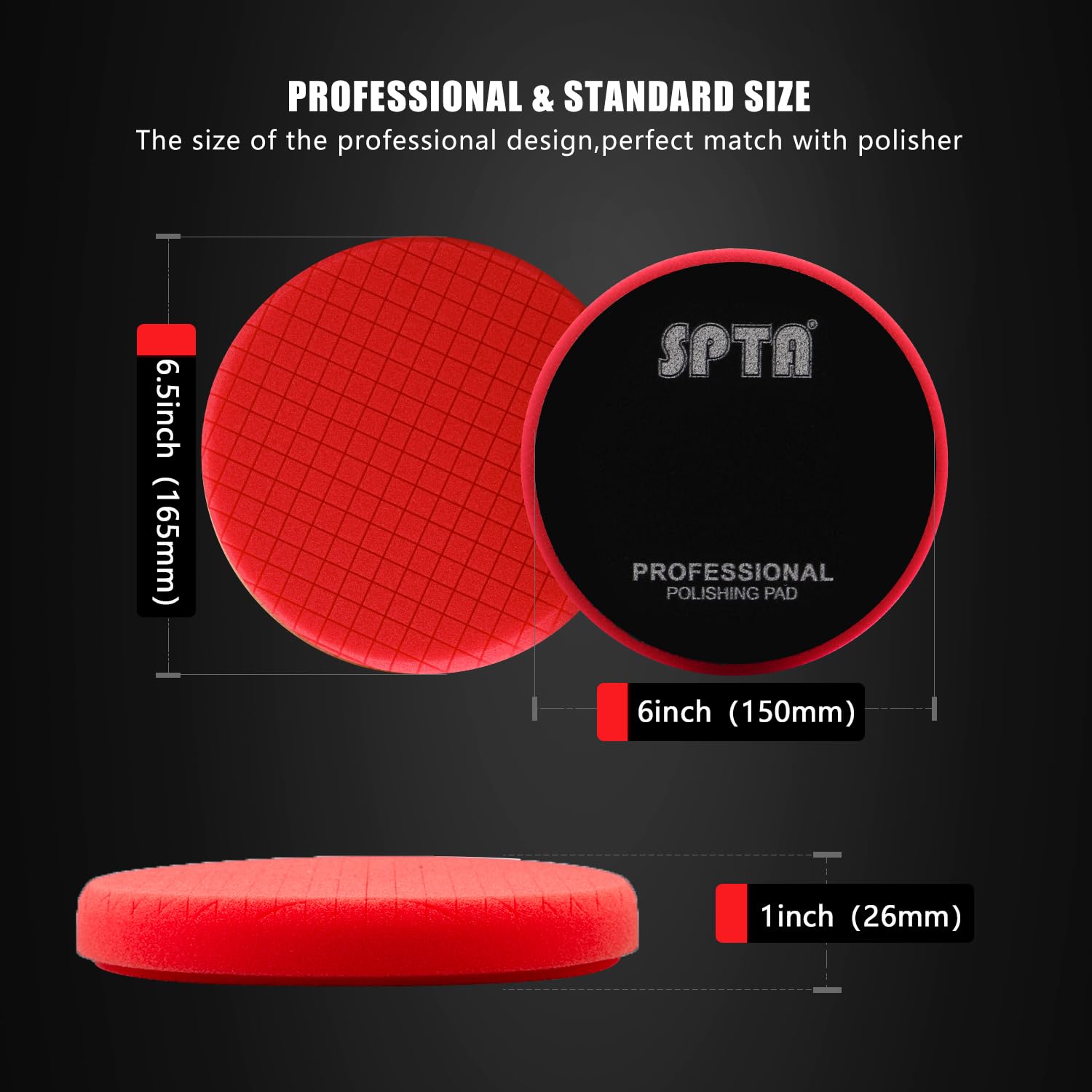 Red Ultra-Fine Polishing Pad S – обзор и цена Polish Pad Set Buffer