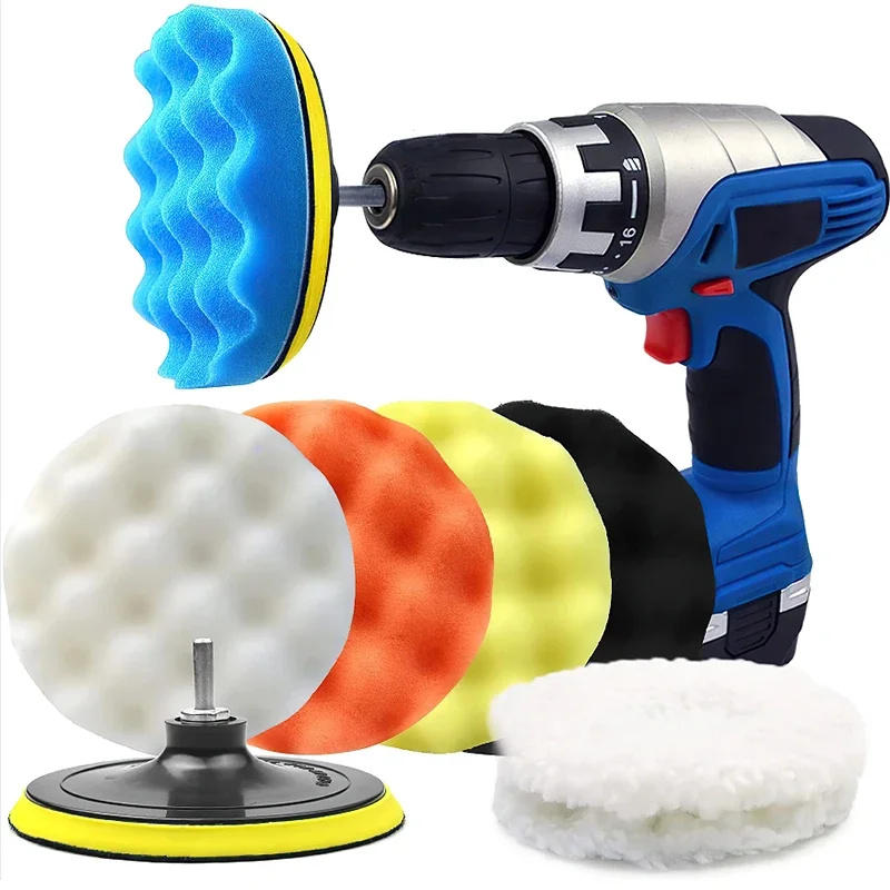 New 8Pcs Car Polishing Pads Ki – обзор и цена Polish Pad Set Buffer