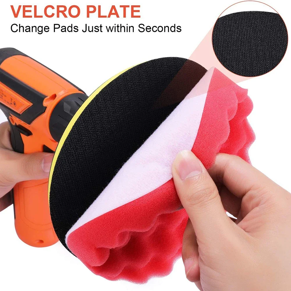New 8Pcs Car Polishing Pads Ki – обзор и цена Polish Pad Set Buffer