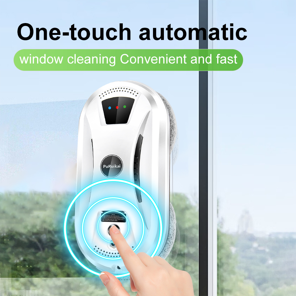 PuRuiKai AI Window Cleaning Ro – обзор и цена Glass Cleaner Streak