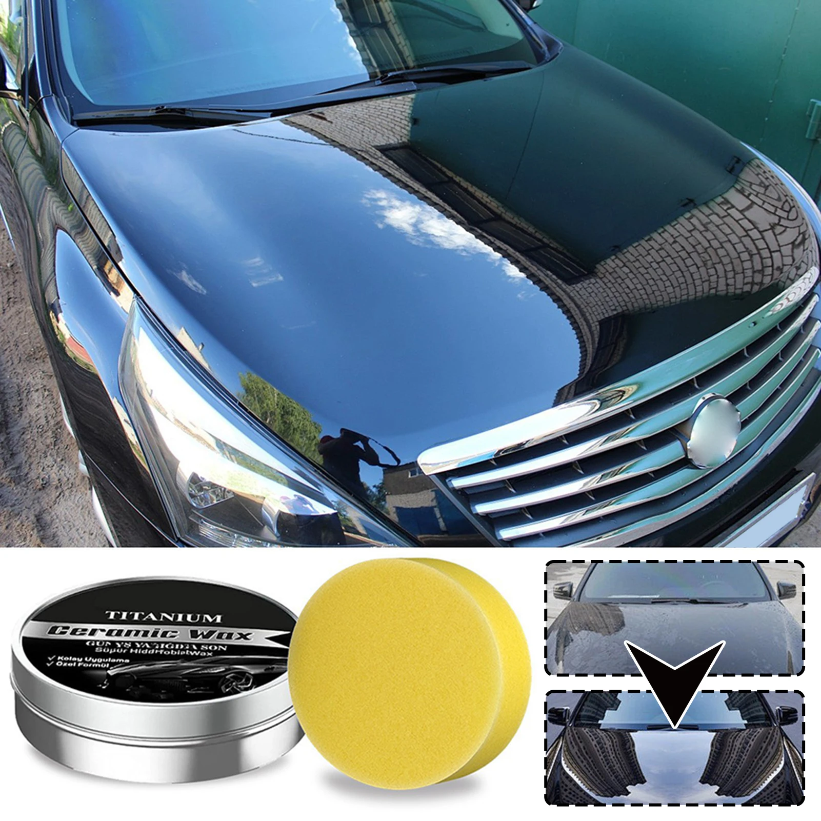 Car Coating Polishing Wax Auto – обзор и цена Car Wax Ceramic Coating