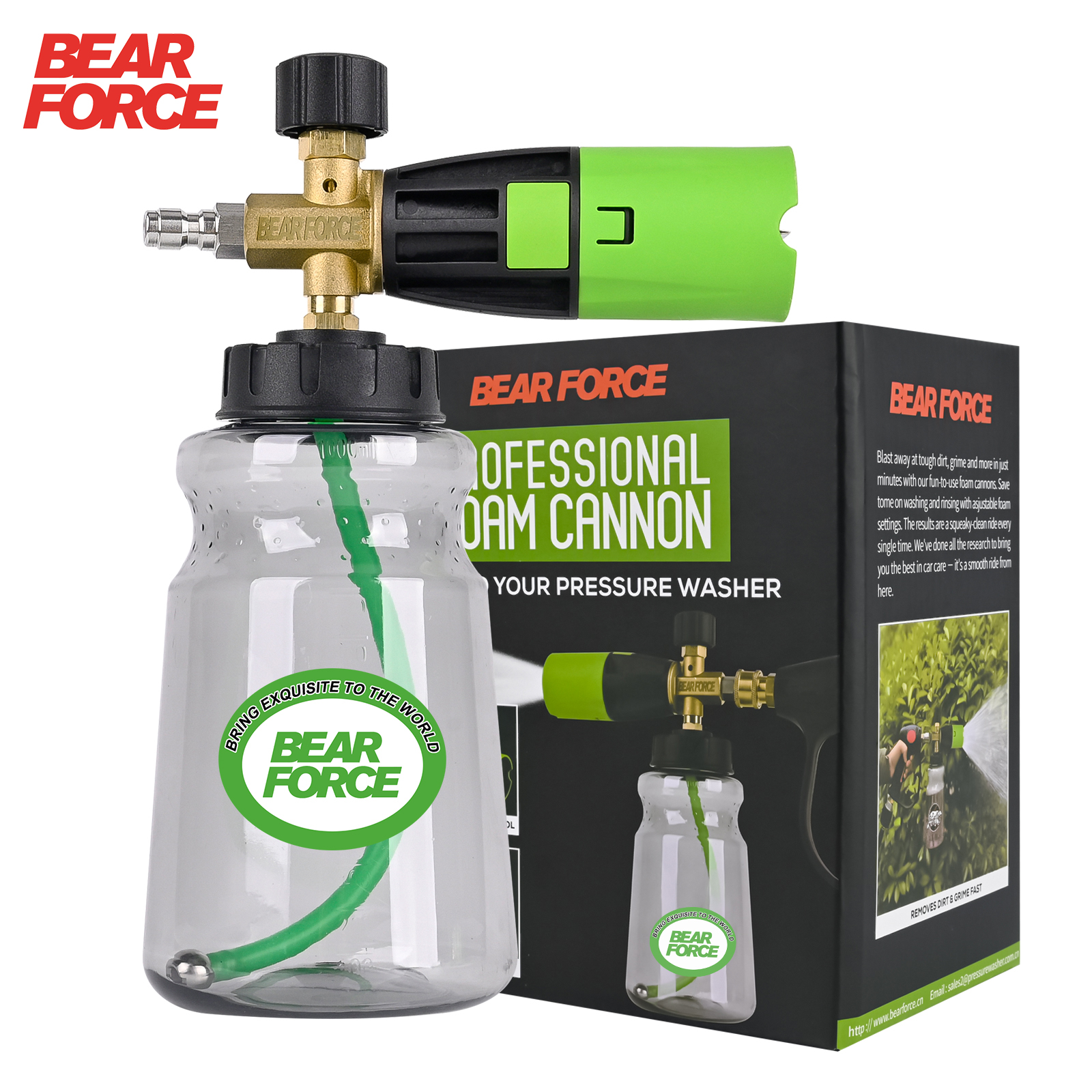 BEAR FORCE Innovative Pressure – обзор и цена Foam Cannon Car Wash