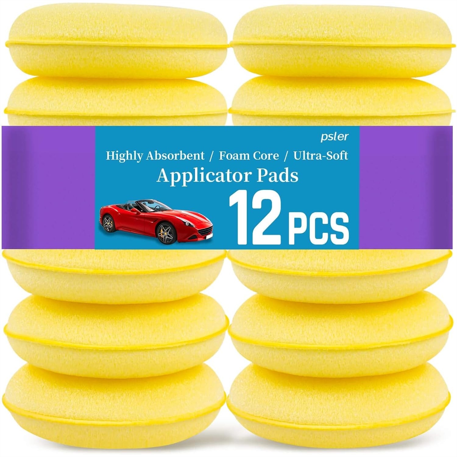 Foam Applicator Pads 4 Inch 12 – обзор и цена Wax Applicator Pad