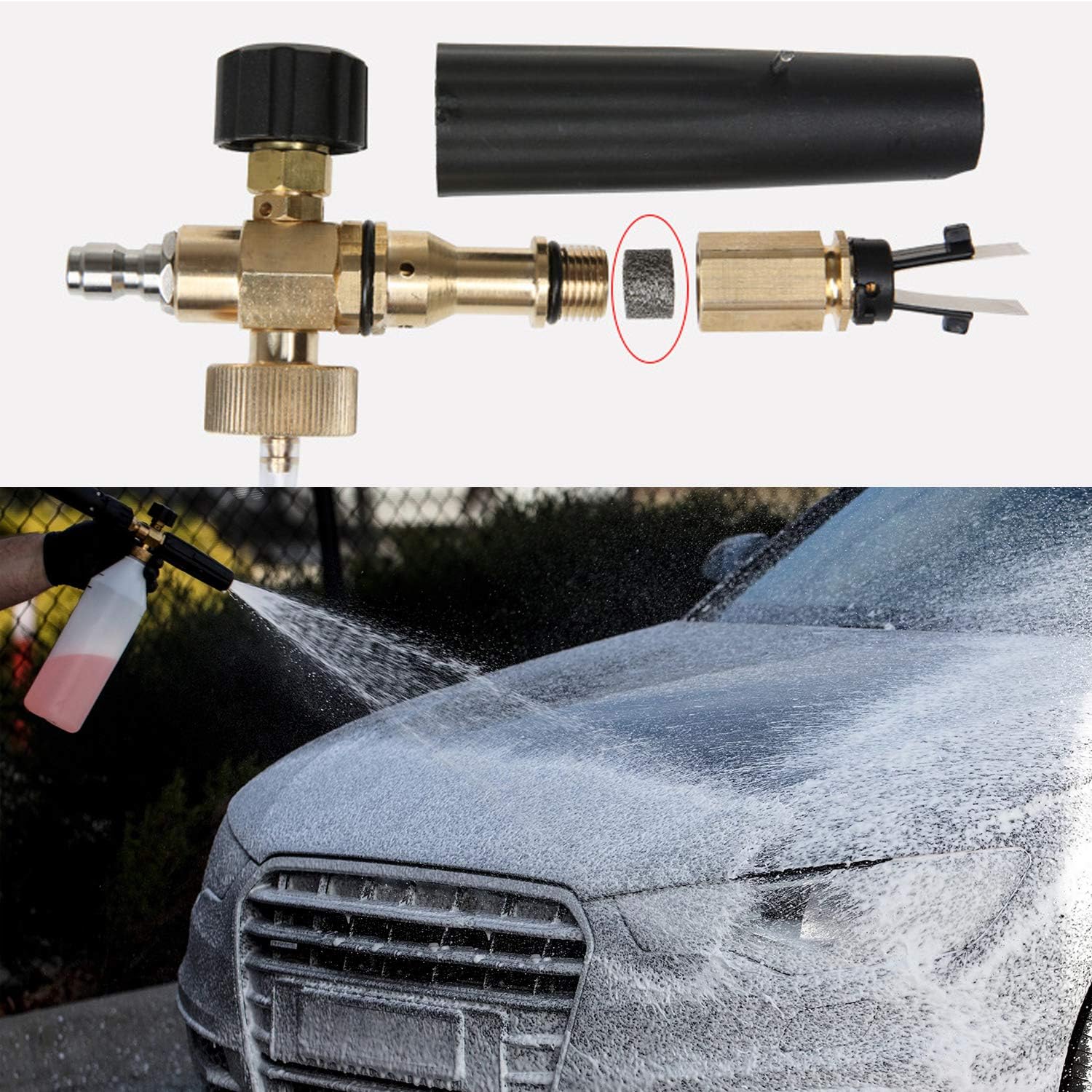 4Pcs High Density Foam Lance C – обзор и цена Foam Cannon Car Wash